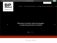 Tablet Screenshot of bpbonpress.com